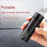 Telescópio monocular HD 2000x24 Mini telescópio portátil para celular com suporte para acampamento ao ar livre, caça, observação de pássaros